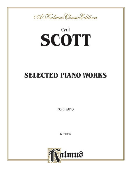 【輸入楽譜】スコット, Cyril: シリル・スコット・ピアノ作品選集