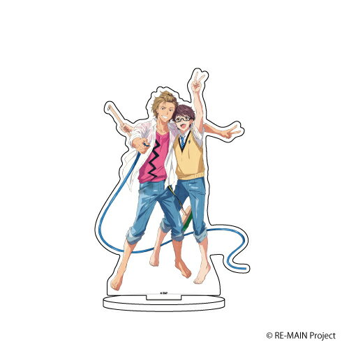 キャラアクリルフィギュア「RE-MAIN」02/岡栄太郎&城島譲【グッズ】