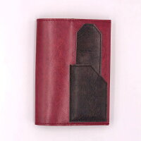 Greefulブックカバー Wine×Brown