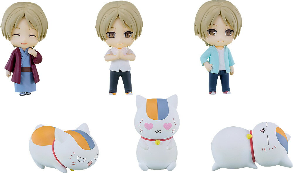 【BOX販売】ねんどろいどさぷらいず 夏目友人帳 夏目貴志＆ニャンコ先生コレクション （全6種） 1BOX:6個入