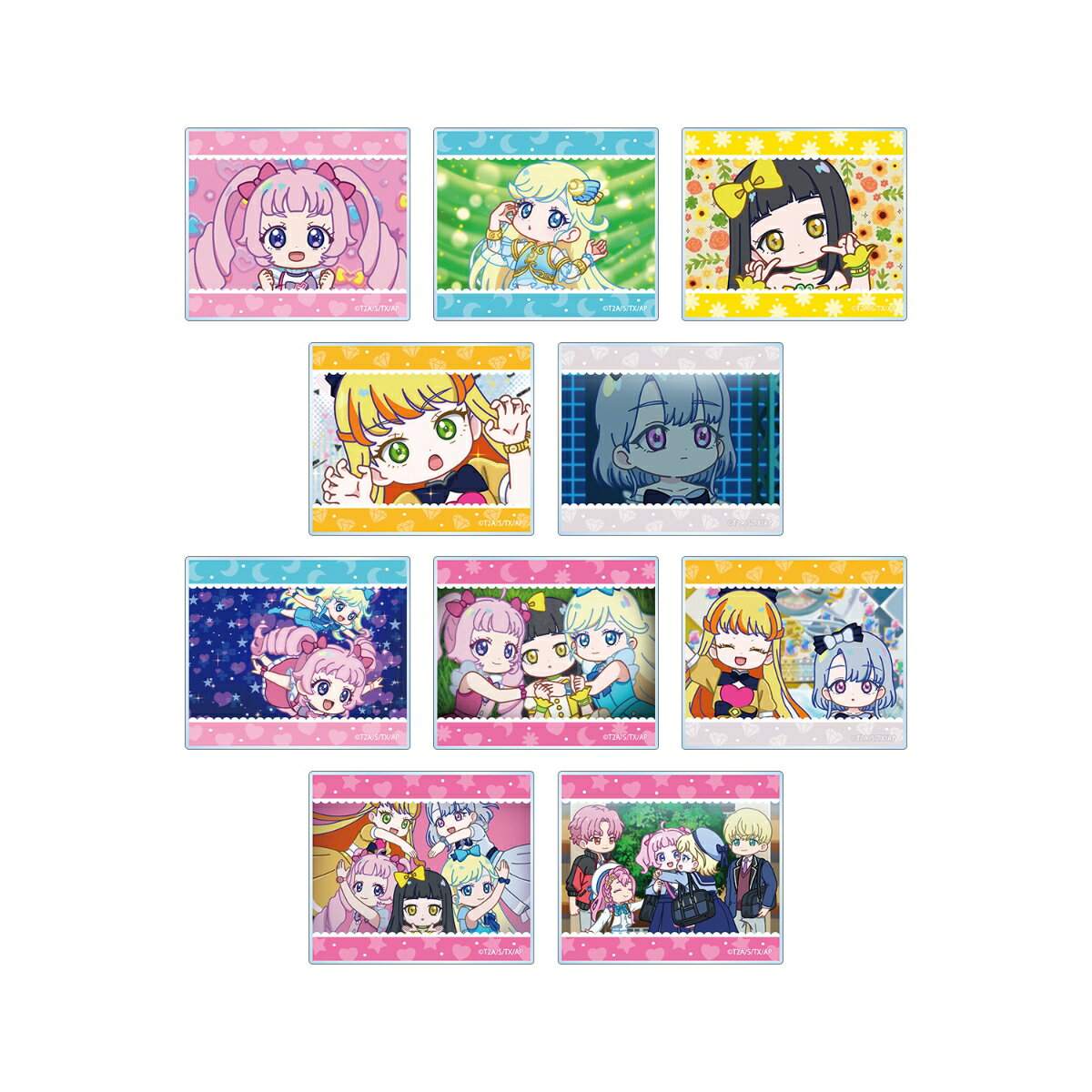 ひみつのアイプリトレーディング ゆるコマ アクリルカード(BOX＝10個)