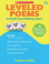 Leveled Poems for Small-Group Reading Lessons: 40 Reproducible Poems with Mini-Lessons for Guided Re LEVELED POEMS FOR SMALL-GROUP 