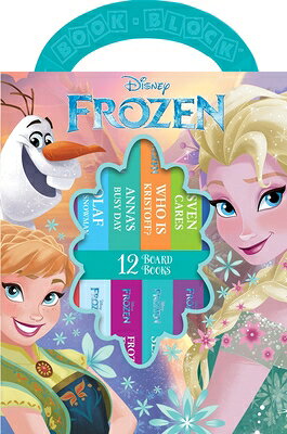 Disney Frozen: 12 Board Books BOXED-DISNEY FROZEN 12 BOARD B 