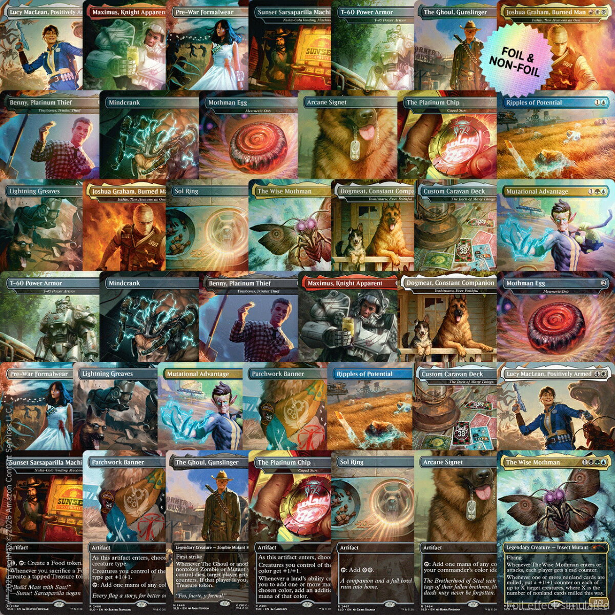 マジック：ザ・ギャザリング Secret Lair Rad Superdrop The Built to Last Everything Bundle + プロモカード特典×2【クレジットカード決済限定】