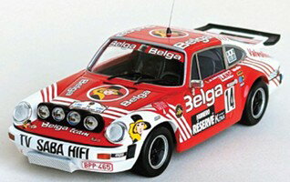 トロフュー 1/43 ポルシェ911 カレラRS 1979ネン イープルラリー 2位 #14 Hermes Delbar/Willy Lux 【dsn363】 (ミニカー)