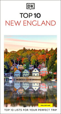 DK Top 10 New England: Top 10 Lists for Your Perfect Trip, Plus an All-Weather Folded Map DK TOP 10 NEW ENGLAND （Pocket Travel Guide） [ Dk Travel ]