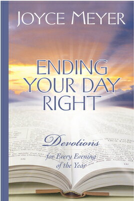 Many people start their day off with a few minutes of prayer and Bible study, often with a devotion. But how many of them take the time at night to spend a moment with God after their hurried bedtime prayers. This companion to 'Starting Your Day Right' asks for God's continued care throughout the night. Download the free Joyce Meyer author app.