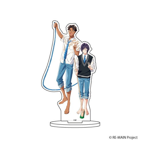 キャラアクリルフィギュア「RE-MAIN」04/猪俣ババヤロ豊&牛窓喜晴【グッズ】