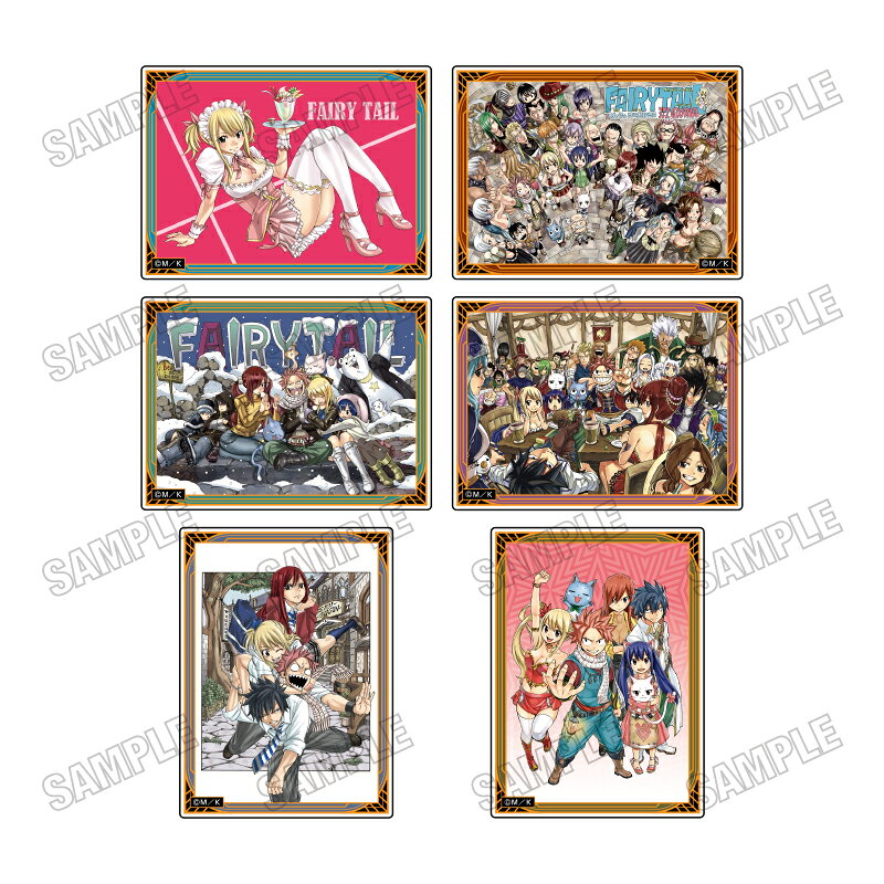 「FAIRY TAIL」からアクリルブロックコレクションが登場！【対象年齢】：15歳以上【商品サイズ (cm)】(幅×高さ×奥行）：7.5×5.5×1