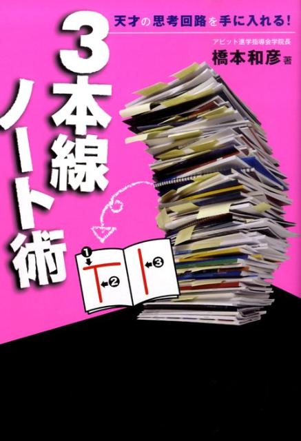 ３本の線を引くだけで、仕事・勉強・プライベートが片付く！驚異の第１志望合格率をたたき出した難関校向け進学教室・学院長が生み出した奇跡のノート術。