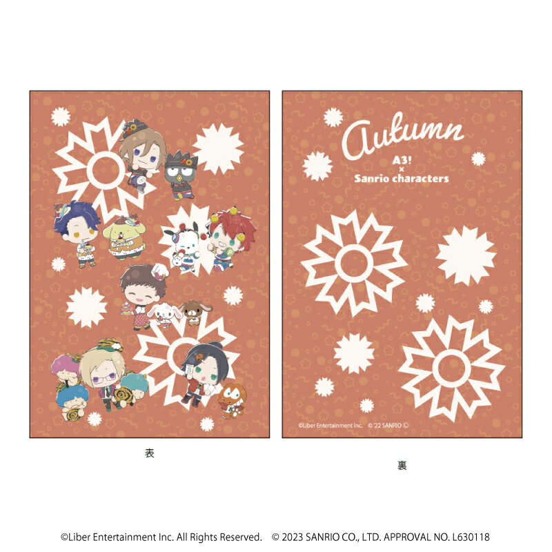 PUコンパクトミラー「A3!×Sanrio characters」03/秋組【グッズ】