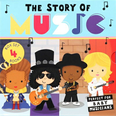 The Story of Music: Four-Book Boxed Set: The Story of Rock, the Story of Pop, the Story of Rap, the STORY OF MUSIC 4-BK BOXED -4CY （Story of） [ Lindsey Sagar ]