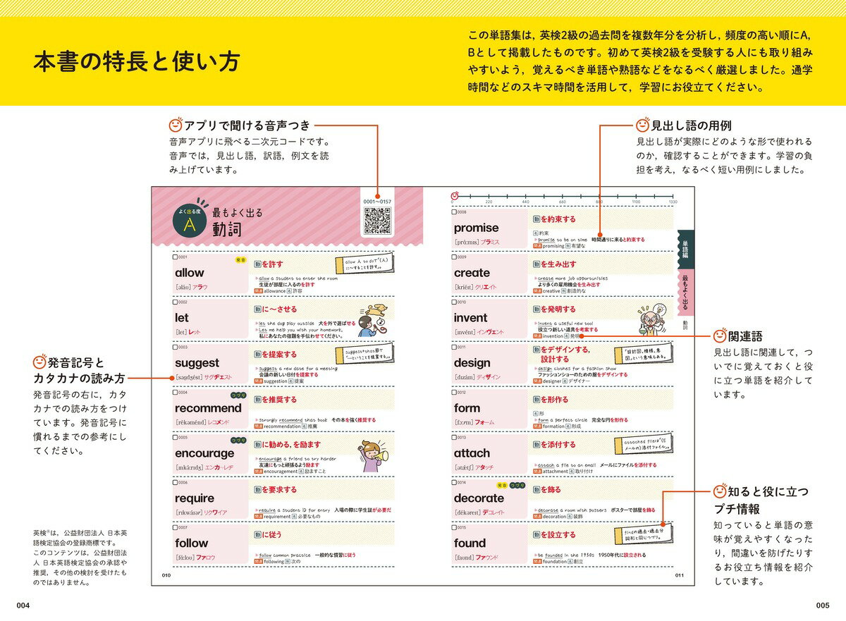 英検2級英単語をひとつひとつわかりやすく。 [ Gakken ]