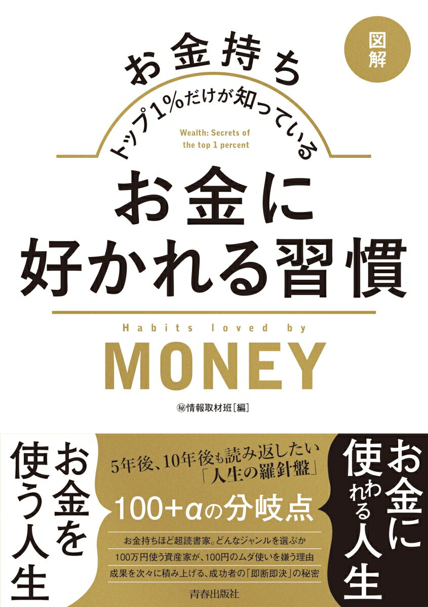 行動、人間関係、資産運用、働き方、ライフプラン、学び、運。「才能、家系に関係しないお金持ちのなり方」徹底取材！どんな時代でも通用する習慣力。