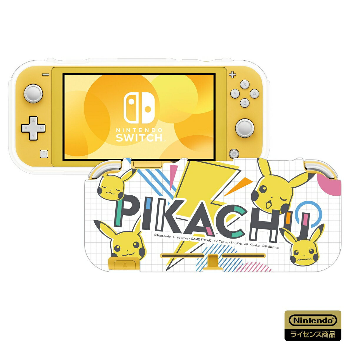 TPUセミハードカバー for Nintendo Switch Lite ピカチュウ - POP