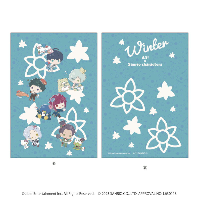 PUコンパクトミラー「A3!×Sanrio characters」04/冬組【グッズ】