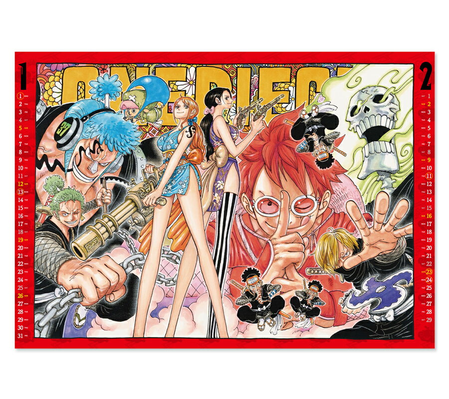 「ONE PIECE」コミックカレンダー大判（2020）