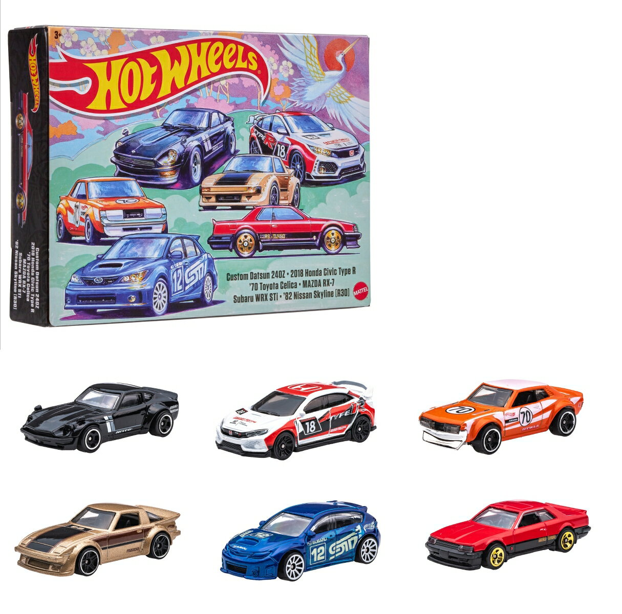 ホットウィール(Hot Wheels) ジャパニーズ カーカルチャー マルチパック 【3才~】 HLK49