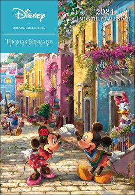 Disney Dreams Collection by Thomas Kinkade Studios: 12-Month 2024 Monthly Pocket DISNEY DREAMS COLL BY THOMAS K Thomas Kinkade Studios