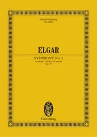 【輸入楽譜】エルガー, Edward: 交響曲 第1番 変イ長調 Op.55: スタディ・スコア