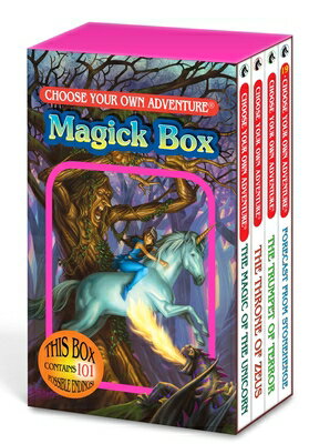 Choose Your Own Adventure 4-Book Boxed Set Magick Box (the Magic of the Unicorn, the Throne of Zeus, PREPAK-CYOA 4-BK BOXED SET-4CY Deborah Lerme Goodman