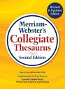 Merriam-Webster's Collegiate Thesaurus: Second Edition MERM WEB COL THESAURUS 2/E 