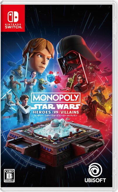 【特典】MONOPOLY：スター・ウォーズ ヒーロー vs ヴィラン　Switch版(【先着購入封入特典】テーマサイコロSETX2)
