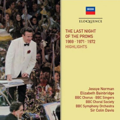 【輸入盤】『ザ・ラスト・ナイト・オブ・ザ・プロムス 1969、1971、1972より』　コリン・デイヴィス＆BBC交響楽団（2CD）