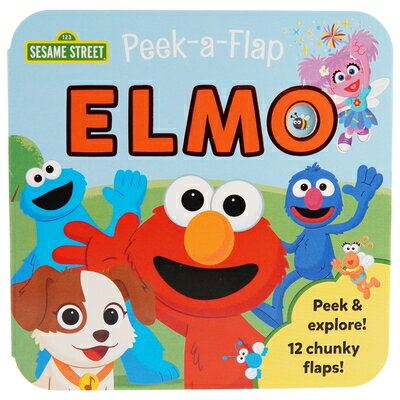 Sesame Street Elmo SES ST ELMO （Peek-A-Flap） [ Barry Goldberg ]