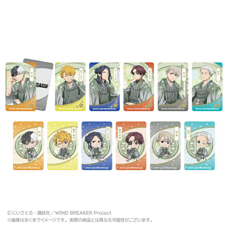 WIND BREAKER トレーディングホログラムカード 丸窓ver．