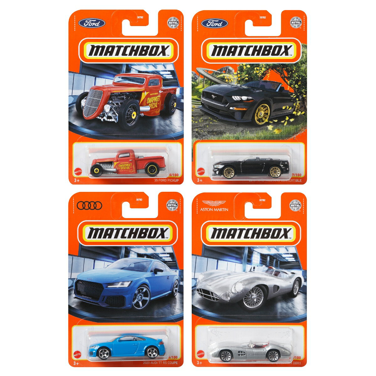 マッチボックス(Matchbox) ベーシックカー アソート 2021 MixB 30782-987Tの画像