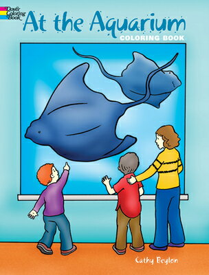 Twenty-nine large, easy-to-color images of marine life provide youngsters with visual tips for identifying animals and plants likely to be found at an aquarium. Shown in their natural habitats, they include, among others, a pair of kissing gourami, delightful seahorses, a dolphin, fiddler and horseshoe crabs, seals, and more.