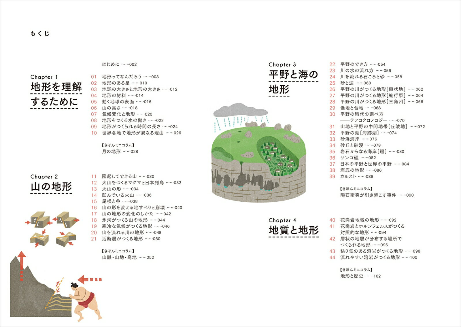 地形のきほん 山や平野はどうできる？ 地震や大雨で崩れる土地とは？ 地球の活動を読み解く地形の話 （やさしいイラストでしっかりわかる） [ 目代 邦康 ] 2