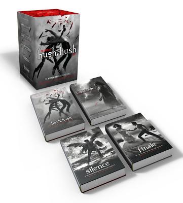 All four books in the "New York Times"-bestselling Hush, Hush saga are now available in a collectible hardcover boxed set. Enter the realm of fallen angels and rising passions with this boxed set that includes "Hush, Hush, Crescendo, Silence, " and "Finale.