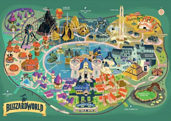 Blizzard World Puzzle BLIZZARD WORLD PUZZLE 