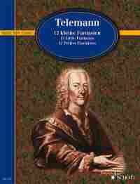 【輸入楽譜】テレマン, Georg Philipp: 小幻想曲集