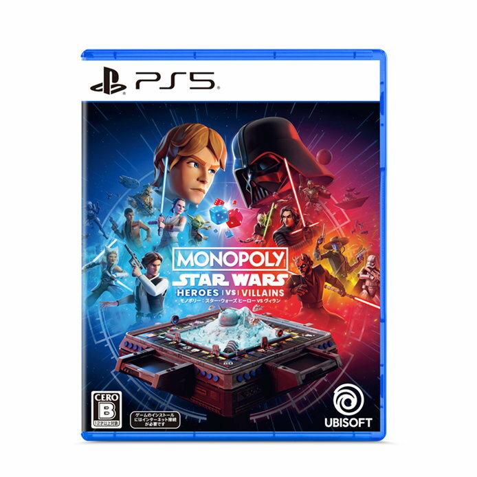 MONOPOLY：スター・ウォーズ ヒーロー vs ヴィラン　PS5版(テーマサイコロSETX2)