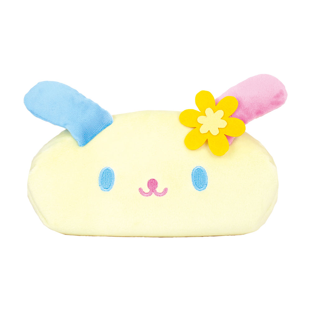 サンリオ　サンリオキャラクターズぬいぐるみフェイスペンポーチ　ウサハナ