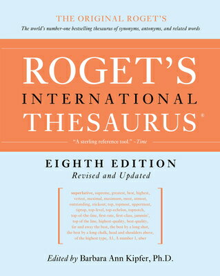 ROGET'S INTERNATIONAL THESAURUS 8/E(P)