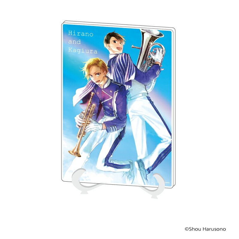 アクリルアートボード(A5サイズ)「月刊コミックジーン」01/平野と鍵浦【グッズ】