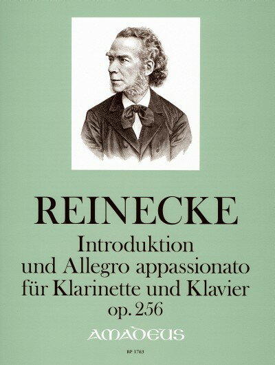 【輸入楽譜】ライネッケ, Carl Heinrich Carsten: 序奏とアレグロ・アパッショナート Op.256(初版)/モーガン編