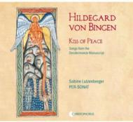 【輸入盤】Kiss Of Peace-songs From The Dendermonde Manuscript: Lutzenberger Per-sonat [ ヒルデガルト・フォン・ビンゲン (1098-1179) ]