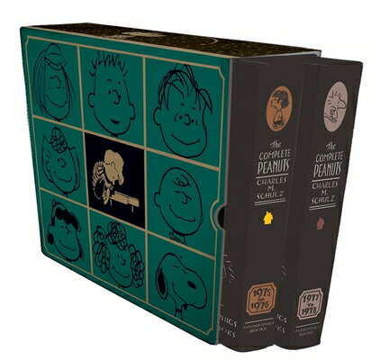 A gift set of the 13th and 14th Complete Peanuts volumes, in a handsome and durable slipcase.