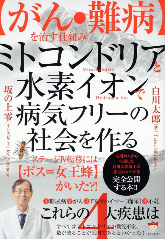 ミトコンドリアと水素イオンで病気フリーの社会を作る