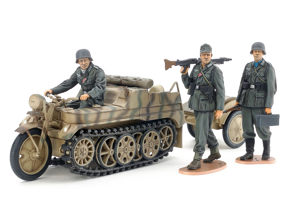 タミヤ ミリタリーミニチュアシリーズ 1/35 ドイツSd.Kfz.2 ケッテンクラート中期型 【35377】 (プラモデル)