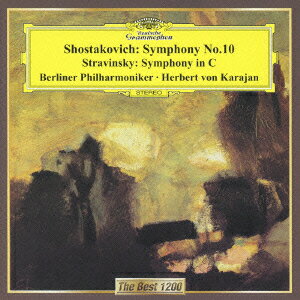 ショスタコーヴィチ:交響曲第10番/ストラヴィンスキー:交響曲ハ調 [ ベルリン・フィルハーモニー管弦楽団 ]