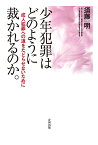 少年犯罪はどのように裁かれるのか 成人犯罪への道をたどらせないために [ 須藤 明 ]