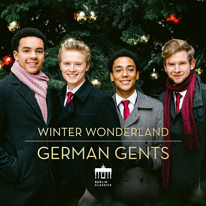 アカペラ男声四重唱によるクリスマス・アルバム

Winter Wonderland（すてきな雪景色）
ジャーマン・ジェンツ

ベルリン大聖堂合唱団に所属した少年時代からの仲間により結成された男声アカペラ・グループ「ジャーマン・ジェンツ」は、TikTokフォロワー数76万人、Instagramフォロワー数22万人という人気ユニット。
&nbsp;　このクリスマス・アルバムでは、12曲中、英語が6曲、ドイツ語が3曲、スペイン語が2曲、そして「もみの木」では、英語→イタリア語→フランス語→ドイツ語と4か国語で歌っています。
Berlin Classics ・ Brilliant Classics ・ Piano Classics ・ Neue Meister
　演奏者情報ジャーマン・ジェンツベルリンのアカペラ四重唱団。ドイツで最も権威のある少年合唱団の一つであるベルリン大聖堂合唱団の元メンバーによって2018年に結成され、翌2019年にライプツィヒ国際アカペラ・コンクールで第1位と聴衆賞、そして特別賞2つを受賞。
&nbsp;　4人の歌手は、伝統と現代精神をユーモア、スタイル、そして感情で融合させて人気を博し、ドイツ国内およびヨーロッパ各地でコンサートを開催。

　トラックリスト （収録作品と演奏者）CD　32'001. 「クリスマスに降る雪は」（英語）　 3'03
2. 「すてきな雪景色」（英語）　 2'23
3. 「そりすべり」（英語）　 2'36
4. 「赤鼻のトナカイ」（英語）　 2'43
5. 「ラスト・クリスマス」（英語）　 2'37
6. 「ジングルベル」（英語）　 2'54
7. 「もみの木」（英語→イタリア語→フランス語→ドイツ語）　 2'52
8. 「静かに雪が降る」（ドイツ語）　 2'14
9. 「マリアは茨の道を行く」（ドイツ語）　 2'48
10. 「フェリス・ナヴィダ」（スペイン語）　 2'18
11. 「川の魚」（スペイン語）　 2'49
12. 「きよしこの夜」（ドイツ語）　 2'51ジャーマン・ジェンツ　Track list1. Let It Snow! (Arr. for Vocal Ensemble by German Gents)　 03'03
2. Winter Wonderland (Arr. for Vocal Ensemble by German Gents)　 02'23
3. Sleigh Ride (Arr. for Vocal Ensemble by German Gents)　 02'36
4. Rudolph, the Red-Nosed Reindeer (Arr. for Vocal Ensemble by German Gents)　 02'43
5. Last Christmas (Arr. for Vocal Ensemble by German Gents)　 02'37
6. Jingle Bells (Arr. for Vocal Ensemble by German Gents)　 02'54
7. O Tannenbaum (Arr. for Vocal Ensemble by German Gents)　 02'52
8. Leise rieselt der Schnee (Arr. for Vocal Ensemble by German Gents)　 02'14
9. Maria durch ein Dornwald Ging (Arr. for Vocal Ensemble by German Gents)　 02'48
10. Feliz Navidad (Arr. for Vocal Ensemble by German Gents)　 02'18
11. Los Peces en el R&iacute;o (Arr. For Vocal Ensemble by German Gents)　 02'49
12. Stille Nacht, heilige Nacht (Arr. for Vocal Ensemble by German Gents)　 02'51

German Gents
Powered by HMV