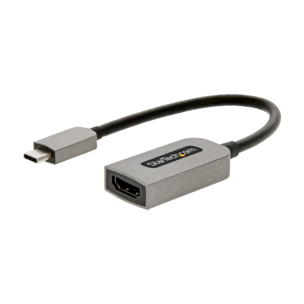 USB-C-HDMI 2.0bディスプレイ変換アダプタ/4K60Hz & HDR10対応/USB-C HDMI 2.0bコンバータ/USB Type-C DP AltモードでHDMIディスプレイに接続/USB-C-HDMI増設アダプタ