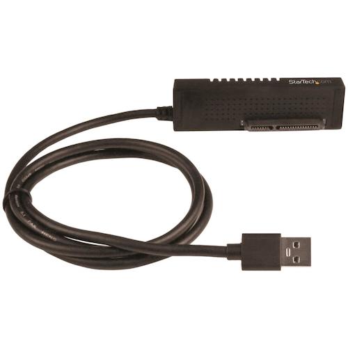 SATA - USB 変換アダプタケーブル USB 3.1(10Gbps)準拠 UASP対応